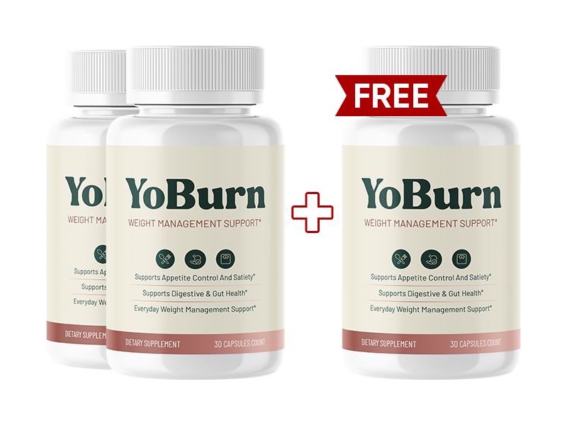 2 plus 1 YoBurn bottles