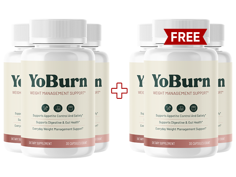 3 plus 3 YoBurn bottles